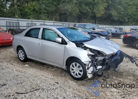 2010 Toyota Corolla Base from USA, damaged, VIN 2T1BU4EE9AC507611